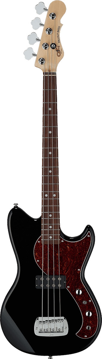 G&L TFALB-BLK R Tribute Fallout Bass Jet Black