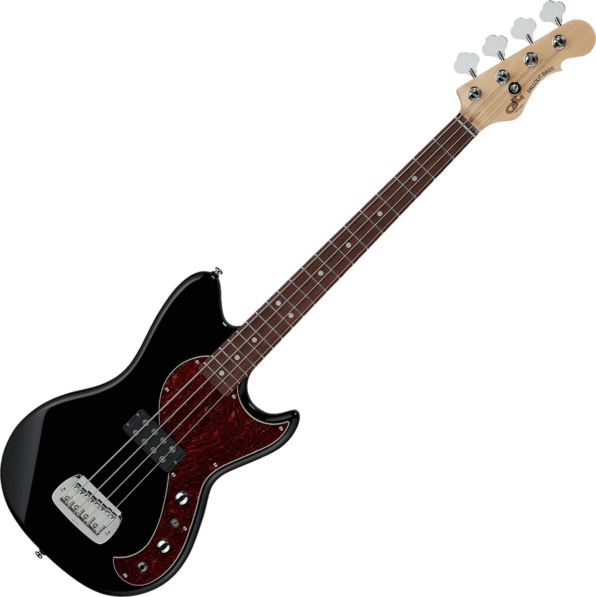 G&L TFALB-BLK R Tribute Fallout Bass Jet Black