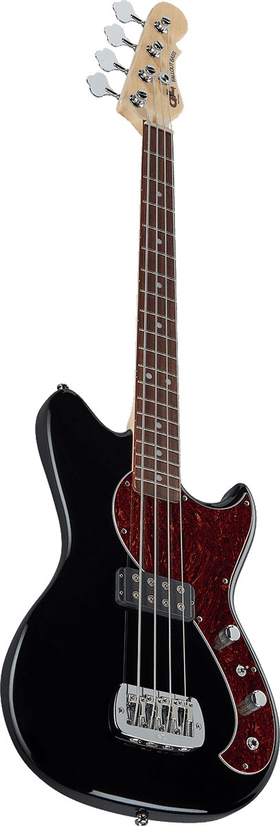 G&L TFALB-BLK R Tribute Fallout Bass Jet Black