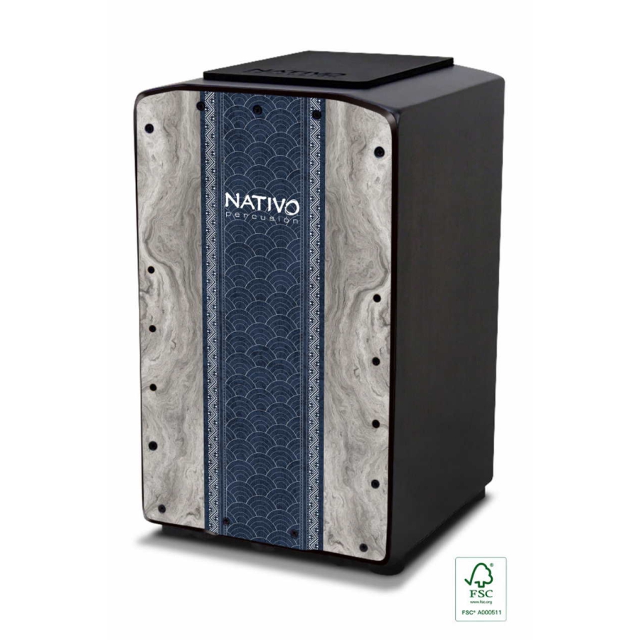 Nativo Percussion Cajon Pro Indigo