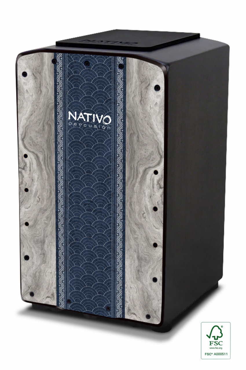 Nativo Percussion Cajon Pro Indigo