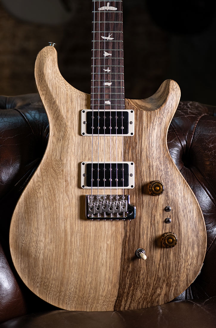 PRS CE24-08 Black Limba Limited Edition Natural