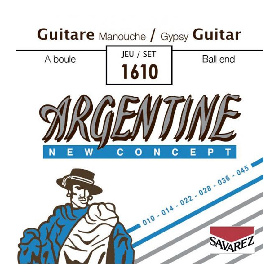 Savarez Argentine 1610 Ball End voor gypsy gitaar