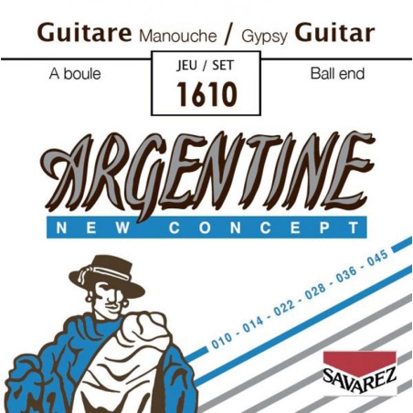 Savarez Argentine 1610 Ball End voor gypsy gitaar