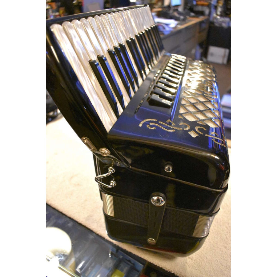 Ballone Burini 96Bas 4 korig Accordeon zwart