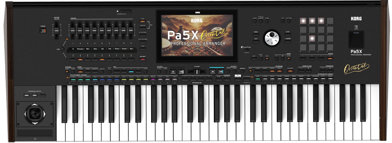 Korg PA5X 61 Oriental arranger keyboard