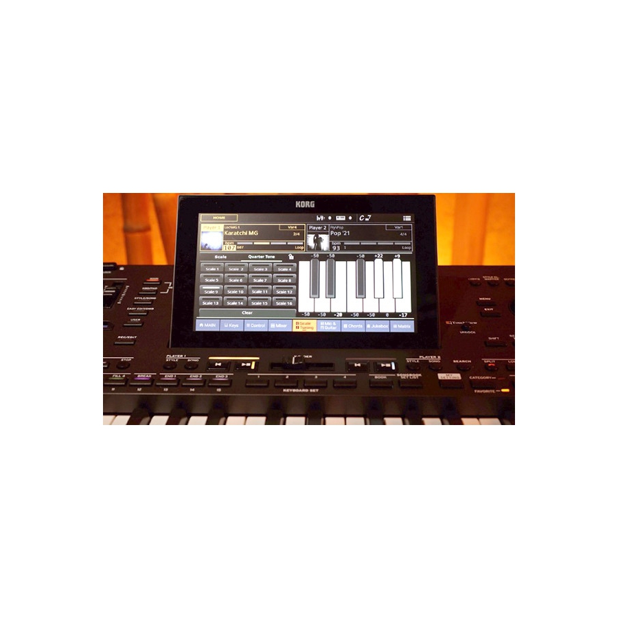 Korg PA5X 61 Oriental arranger keyboard