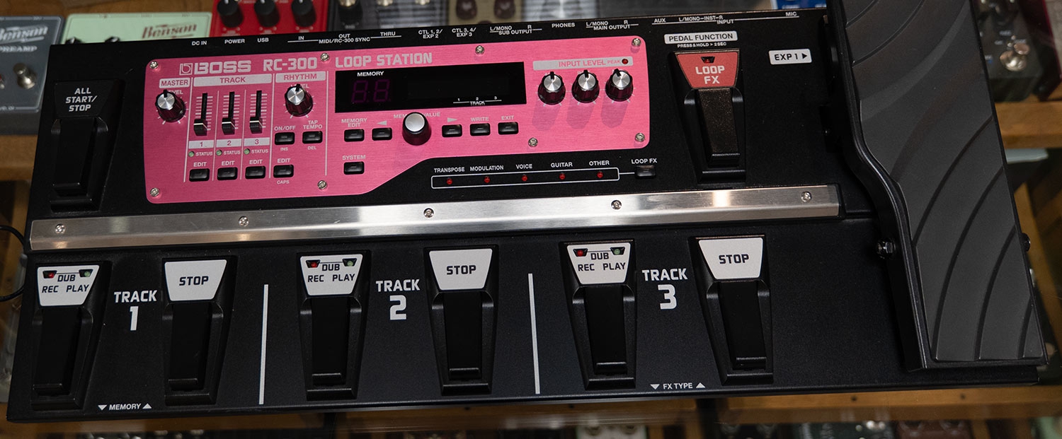 Boss RC-300 loopstation