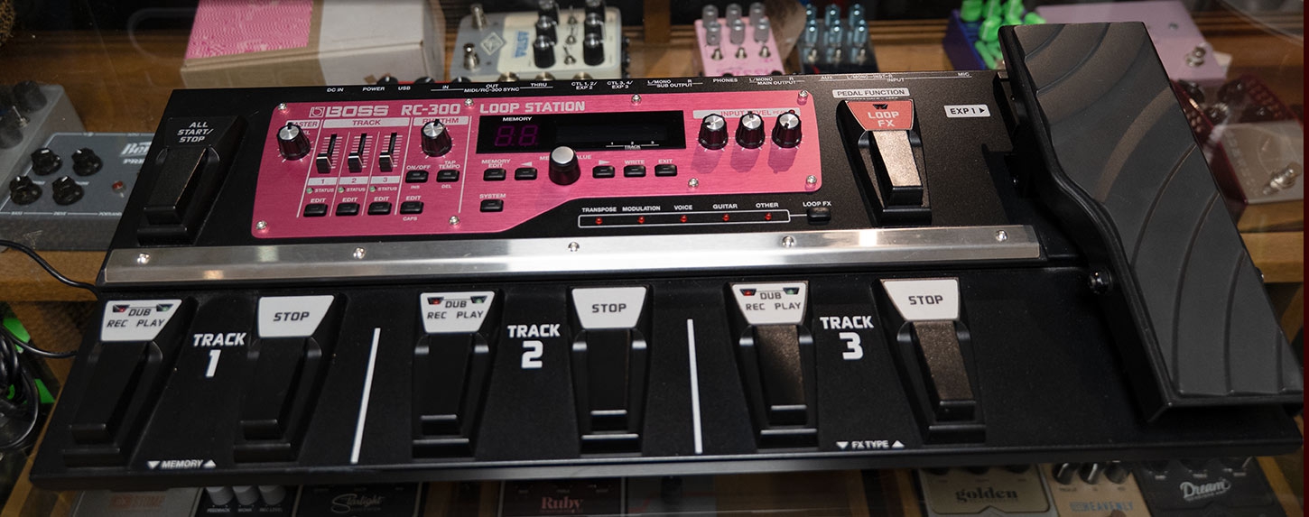 Boss RC-300 loopstation