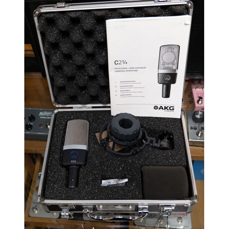 AKG C214 cardioide studio condensator microfoon