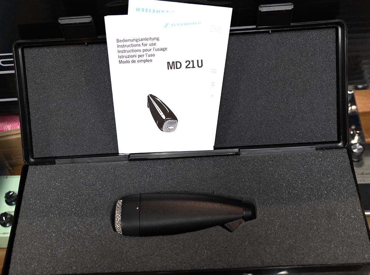 Sennheiser MD21 U Dynamische Spraak microfoon