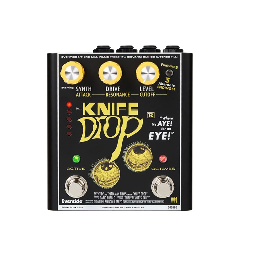 Eventide Knife Drop sub-octave fuzz