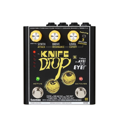 Eventide Knife Drop sub-octave fuzz