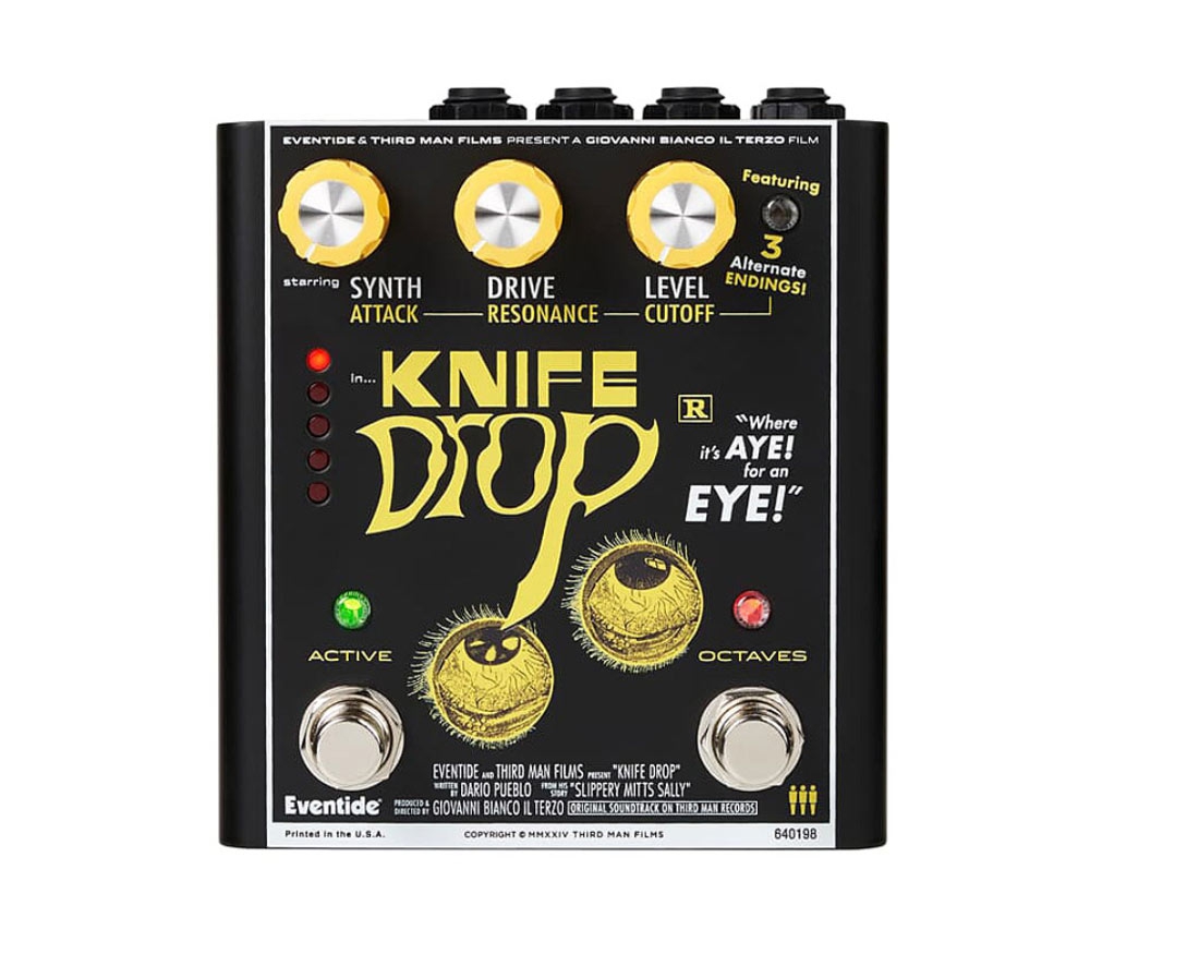 Eventide Knife Drop sub-octave fuzz