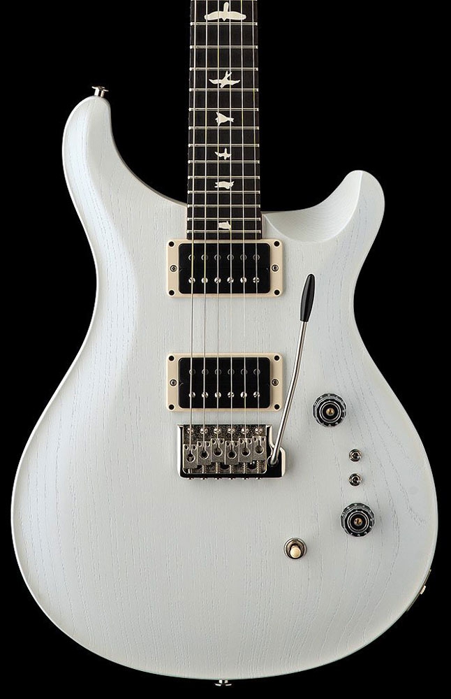 PRS CE24-08 Swamp Ash Limited Pearl White