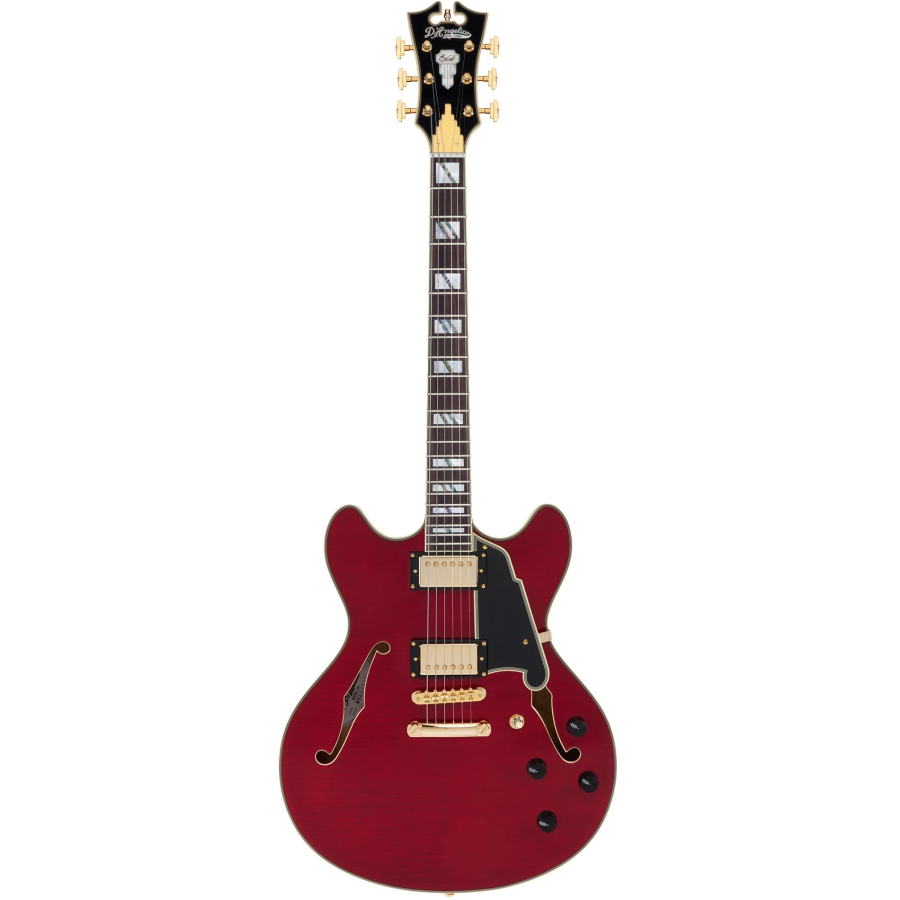 DAngelico Excel DC Trans Cherry