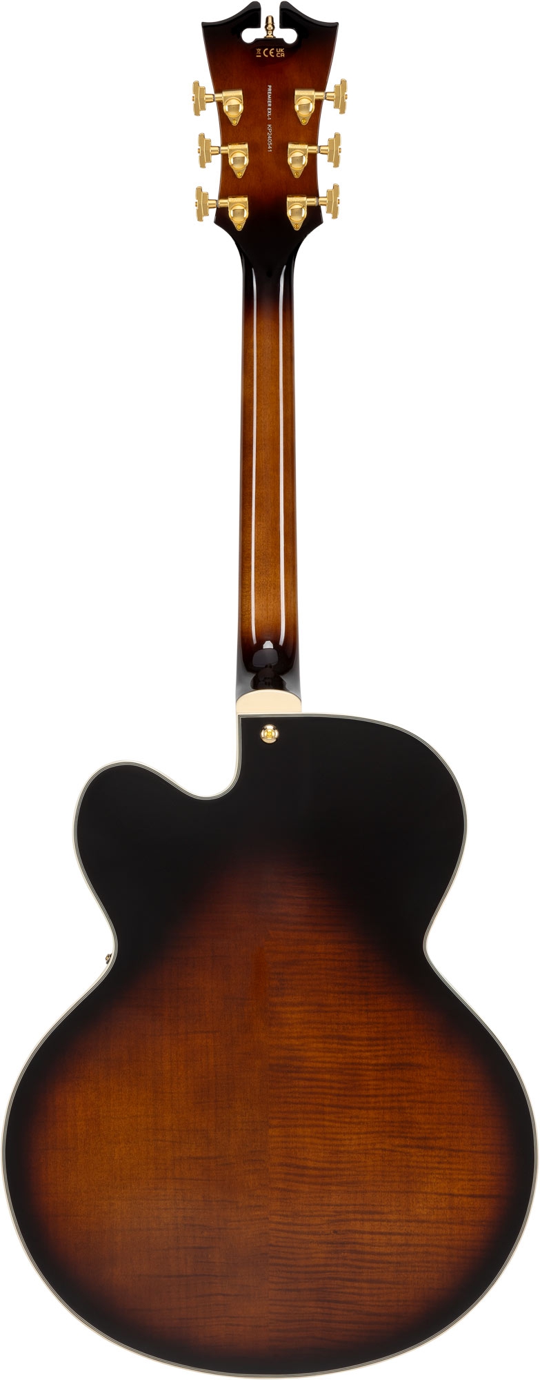 DAngelico Premier EXL1 Brown Burst