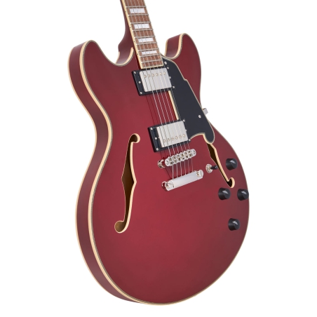 DAngelico Premier DC Burnt Red