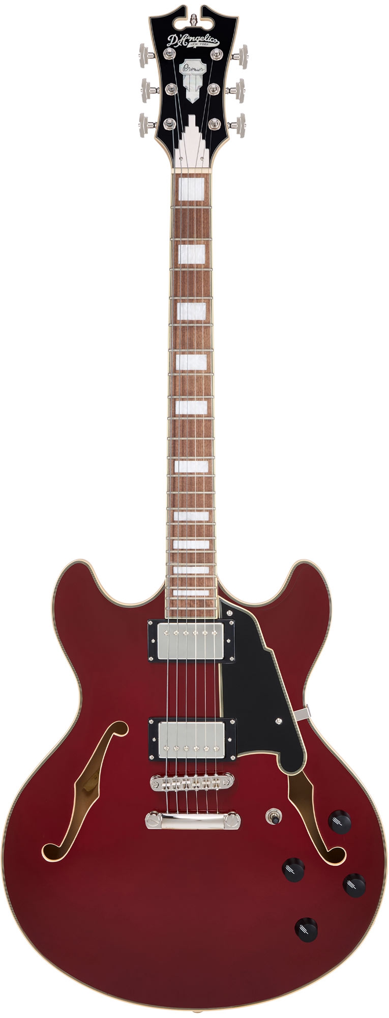 DAngelico Premier DC Burnt Red