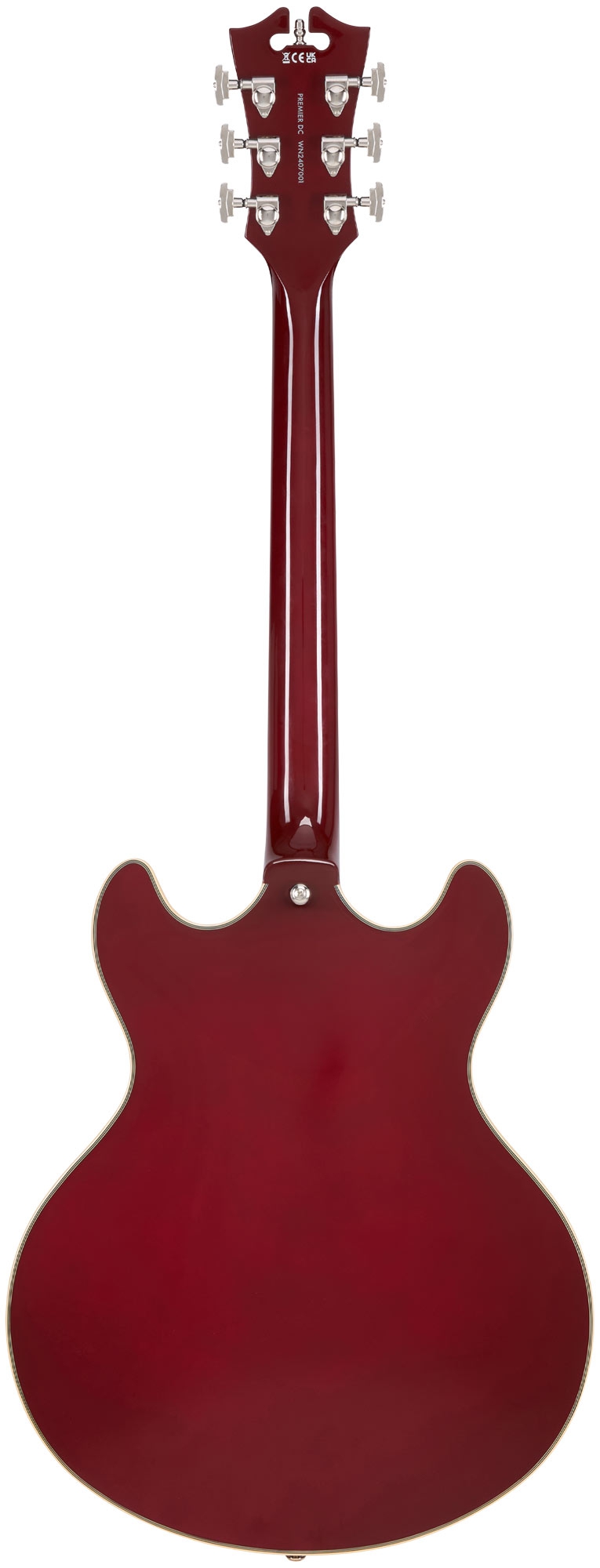 DAngelico Premier DC Burnt Red