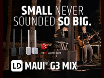 LD Systems MAUI G3 MIX nu verkrijgbaar